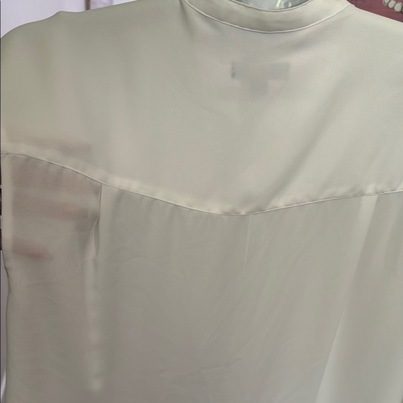 J. Crew Ivory White Blouse with Cap Sleeves - Picture 8 of 11